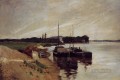 セーヌ河口 印象派の海の風景 ジョン・ヘンリー・トワクトマン